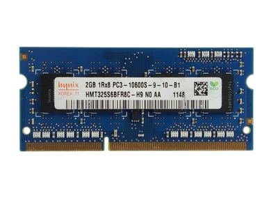 Оперативна пам'ять для ноутбука SODIMM Hynix DDR3 2Gb 1333MHz PC3-10600S (HMT325S6BFR8C-H9) 14092 Б/У
