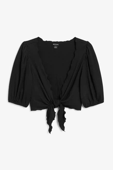 Блуза Monki XXS черный 2051066871