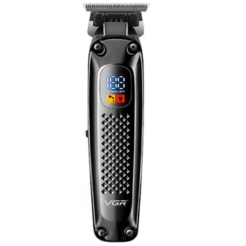 Машинка для стрижки волос VGR V-972 Professional + триммер | 4 насадки | Черный