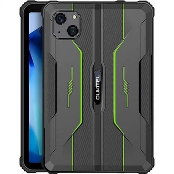 Защищенный планшет 8" Oukitel, 4GB/64GB, 5150mAh, IP69K, LTE, NFC, черно-зеленый