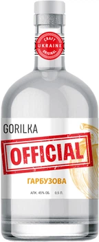 Дистилят Gorilka Official преміальний Гарбузовий 0.5 л 45% (4820269290495)