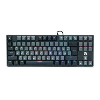 Клавіатура USB Fantech ATOM MK876, (Eng/Укр/Рус), Grey (red switch), 87к, Q10
