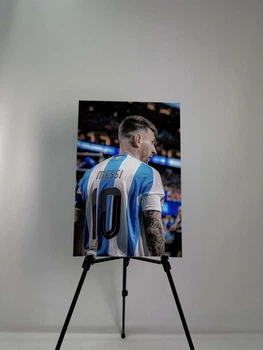 Картина на металі з принтом "Messi", 38/60см (1978)