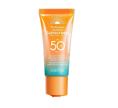 Крем сонцезахисний Sadoer SPF50+ відновлюючий і ізолюючий 50 г (6976068950097)