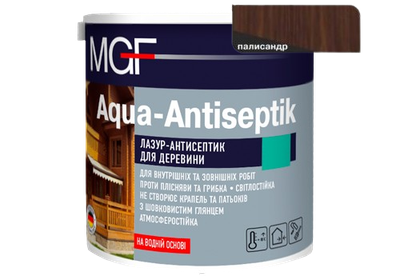 Лазур-антисептик MGF Aqua-Antiseptik палісандр 2.5 л