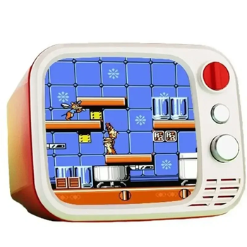 Домашняя портативная игровая ретроконсоль H7 Mini TV РЕТРО с монитором 3.5" два джойстика 740 игр