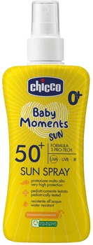 Молочко-спрей солнцезащитный Chicco Baby Moments Sun SPF 50+ 150 мл (pr.11260.00)
