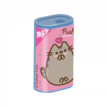 Точилка детская с контейнером бочонок Pusheen 620574 YES