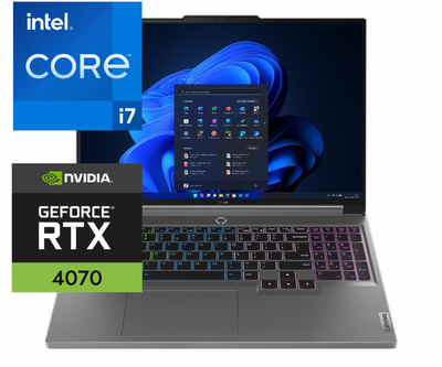 Ноутбук (2024) для геймінгу Lenovo Legion 5-16 i7-14650HX/ 16GB / 1TB/ RTX4070 / 16" 240Hz