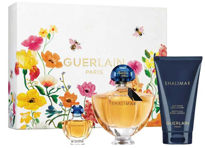 Zestaw damski Guerlain Shalimar Woda perfumowana 50 ml + Woda perfumowana 5 ml + Lotion do ciała 75 ml (3346471000062)