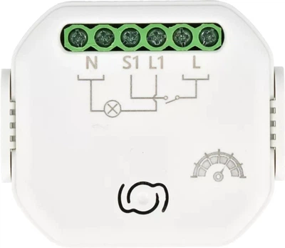 Розумне реле освітлення 1DAL Одноканальний Wi-Fi+BLE димер (SWD101N)