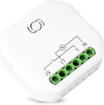 Розумне реле освітлення 1DAL Одноканальний Wi-Fi + BLE вимикач (SW101N)