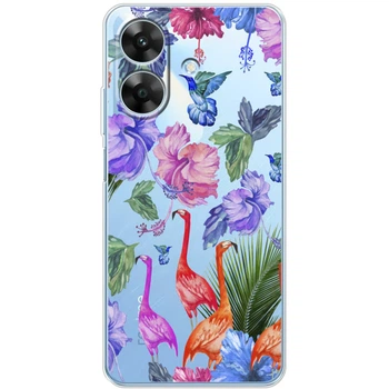 Силиконовый чехол BoxFace Realme Note 60 Flamingo (65815-cc40)