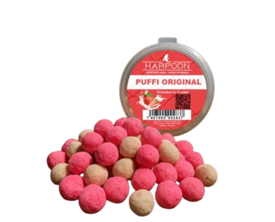 Повітряне піно тісто HARPOON PUFFI ORIGINAL Strawberry - Cream (полуниця/вершки),7407000002837