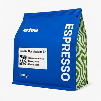 Кава Viva Coffee Brasilia Alta Mogiana 1кг
