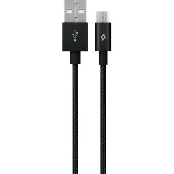 Кабель Ttec USB - мicro USB (M/M), AlumiCable, 1.2 м, Чорний (2DK11S)