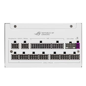 Блок живлення Asus ROG Strix 1000W Platinum White Edition (90YE00W4-B0NA00) ( Білий ) 32581
