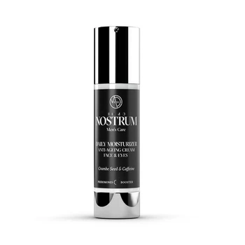 Мужской Крем для лица против старения Homo ANTI-AGEING FACE & EYES CREAM 50ml Семена крамбе и кофеин