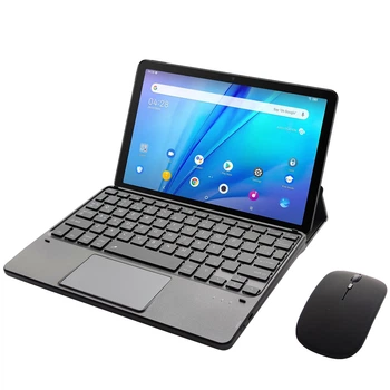 Клавиатура-подставка Smart Keyboard + Мышка для TCL Tab 10s Ukr+Eng Black