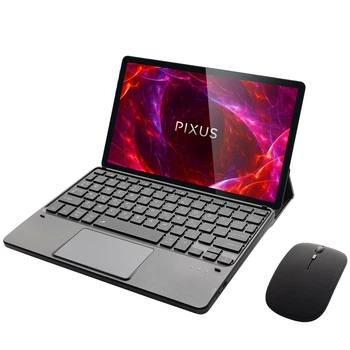 Клавиатура-подставка беспроводная Smart Keyboard + Мышка для Pixus Arena Ukr+Eng Black