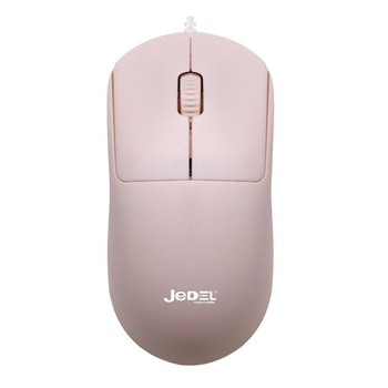 Проводная мышь Jedel CP89, 1000DPI, USB, 1.35m, розовый