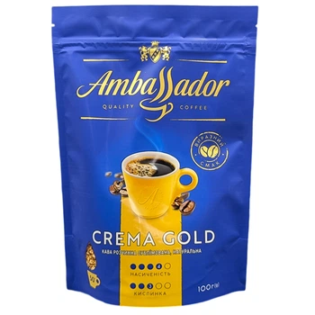 Кава розчинна Ambassador Crema Gold 100 г