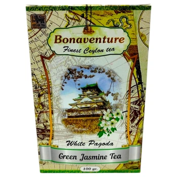 Чай зеленый Bonaventure Green Tea Jasmine 100 г