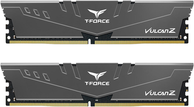 Pamięć RAM Team Group DDR4-3200 32768MB PC4-25600 (Kit of 2x16384) Vulcan Z Gray (TLZGD432G3200HC16FDC01)