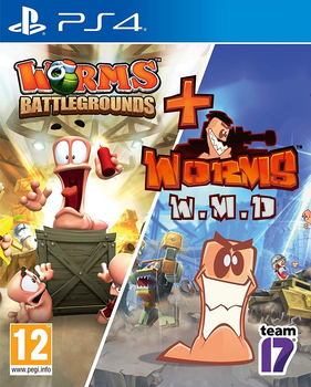 Gra PS4 Worms Battleground + Worms WMD (Blu-ray płyta) (5056208805409)