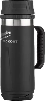 Термочашка Milwaukee Packout 532 мл Черная (4932493472)