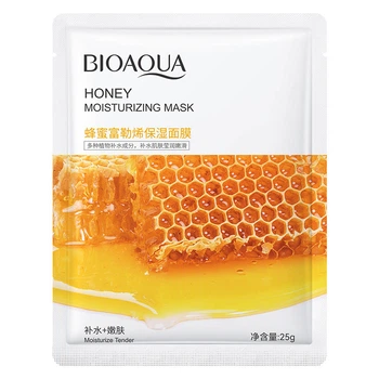 Тканевая маска для лица The Face Shop Real Nature Avocado Face Mask с экстрактом меда, 25 г