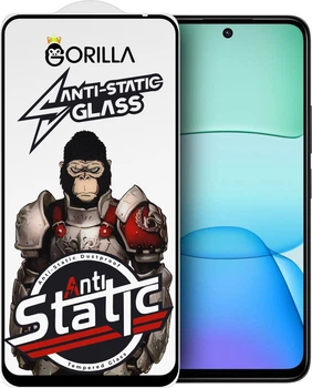 Защитное стекло Gorilla Anti-Static Xiaomi Redmi 13 (4G/5G) (38843)