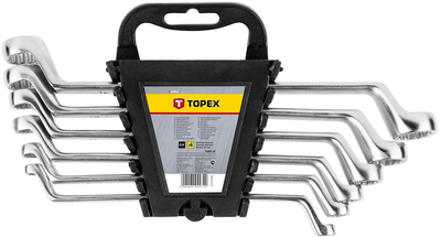 Набір накидних ключів TOPEX 6 - 17 мм 6 шт 35D855 (5902062044310)