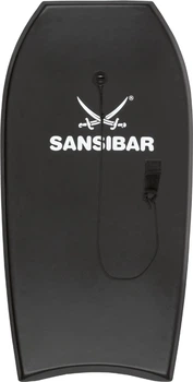 Бодіборд дошка для плавання до 85 кг 100x49x5 см Sansibar IAN433565 чорний