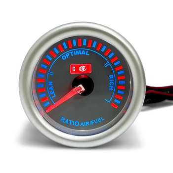 Экономайзер Ket Gauge 7709-3 Ø52 мм с LED подсветкой | Прибор датчик автомобильный