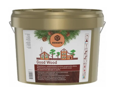Масло антисептическое ESKARO GOOD WOOD для деревянных срубов 2.7л
