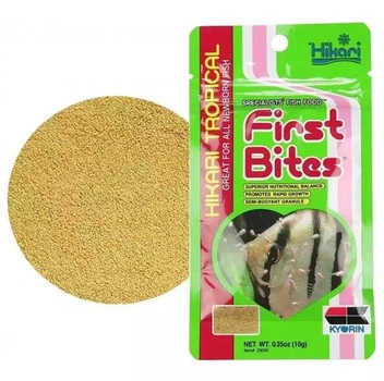 Корм для мальков рыбок длиной от 4 мм HIKARI TROPICAL FIRST BITES (гранулы 0.2 мм) - 10г