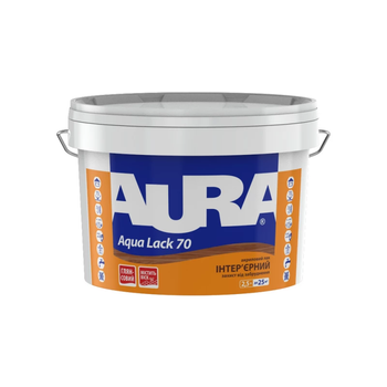 Лак акриловый Aura Aqua Lack 70 панельный 2.5л