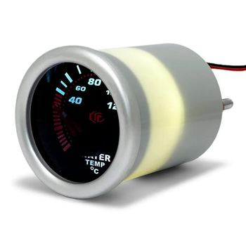 Указатель температуры воды Ket Gauge 7702-2 Ø52 мм с LED подсветкой | Прибор датчик автомобильный