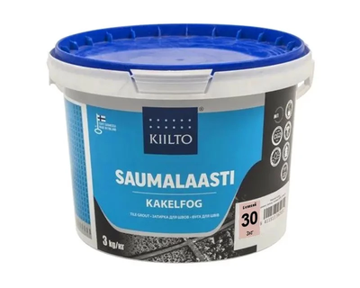 Смесь затирочная цементная KIILTO для швов плитки №30 Бежевый 3кг