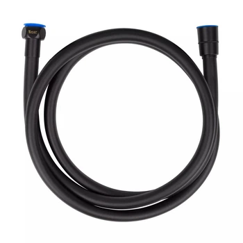 Душевой шланг 150 см черный Wezer WKR-015-150B