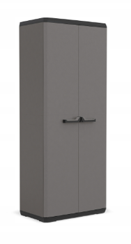 Багатофункціональна шафа пластикова Keter PIU Tall Cabinet 241540 сіра