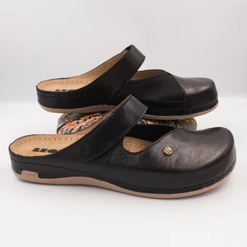 Жіночі сабо Leon 953, black, 37р.