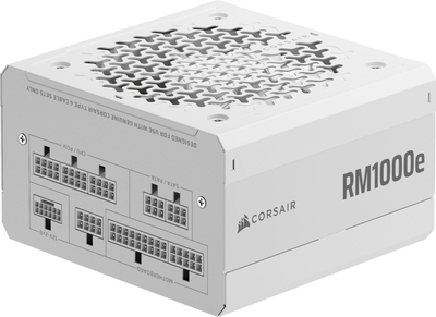 Блок питания Corsair RM1000e Gold 1000W White (CP-9020294-EU)