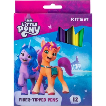 Набор фломастеров Kite Little Pony "Маленькие Пони" 12 шт (LP24-447)