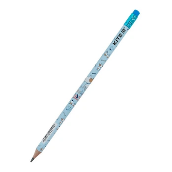 Карандаш Kite Dog "Пёсики" НВ графитный с резинкой (K24-056-1)