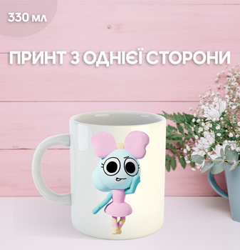 Кружка У Світі Денді Roblox Dandy's World з принтом керамічна чашка 330 мл Uk_877