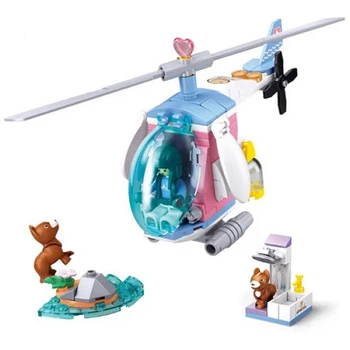 Конструктор пластиковий Bambi M38-B1212B P, Metropolis Hospital, 117 деталей (M38-B1212B-RT)