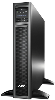 Источник бесперебойного питания APC Smart-UPS X 750VA, 600W, RT 2U, USB, RS232, 8xC13, SmartSlot, Black (SMX750I)