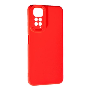 Силіконовий чохол SMTT для Xiaomi Redmi Note 11 (4G) Red